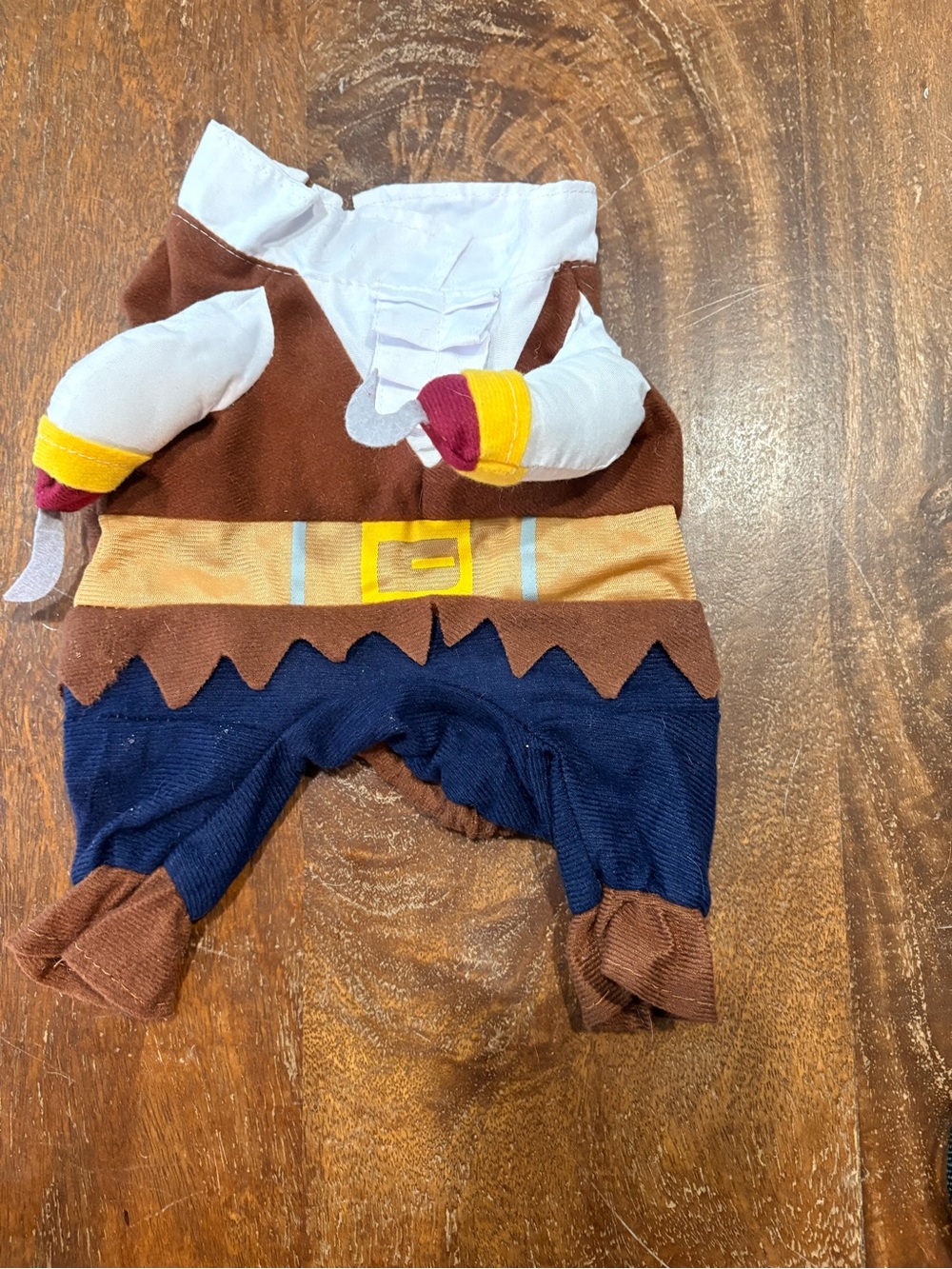 Pirate & Cowboy XS–Small Pet Costumes - Picture 2 of 7